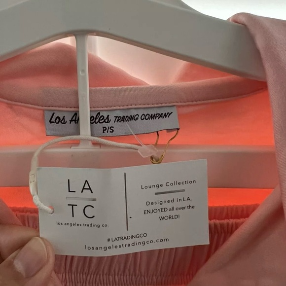 Los Angeles trading company pajamas set Trophy Wife size P/S - Picture 4 of 5